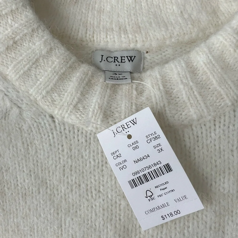 NWT J. Crew Crewneck Sweater